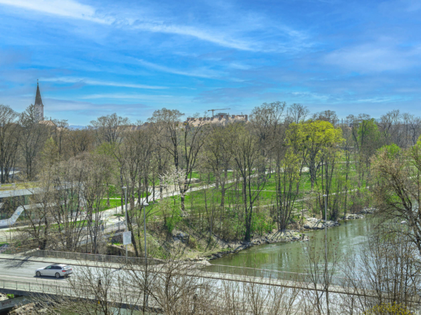 Aussicht Augartenpark